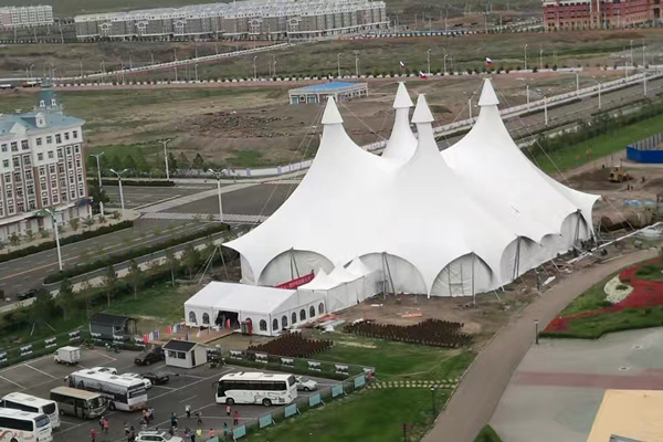 選擇膜結構材料搭建帳篷的好處