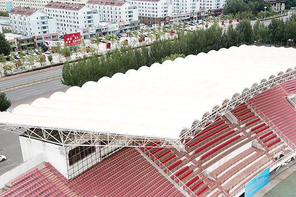 遼寧張拉膜建筑的膜結構基本形狀